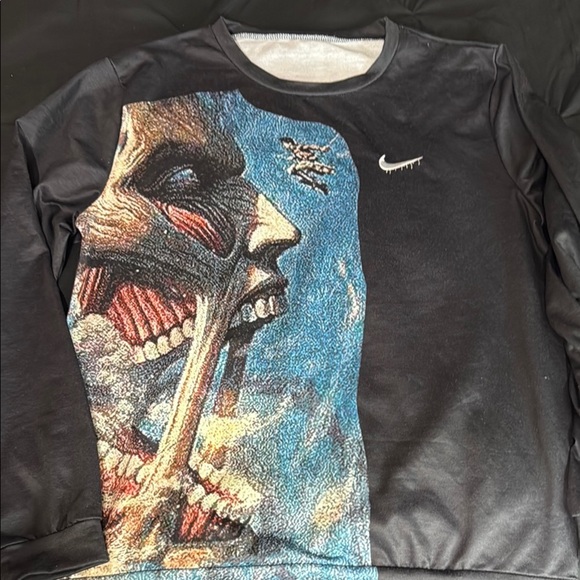 Nike AOT Collab Graphic Long Sleeve Shirt - Picture 1 of 10